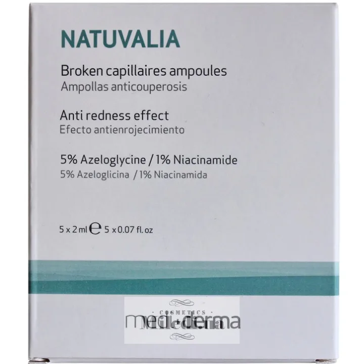 Сироватка в ампулах проти куперозу Sesderma Laboratories Natuvalia Broken Capillaires Ampoules 5х2 мл