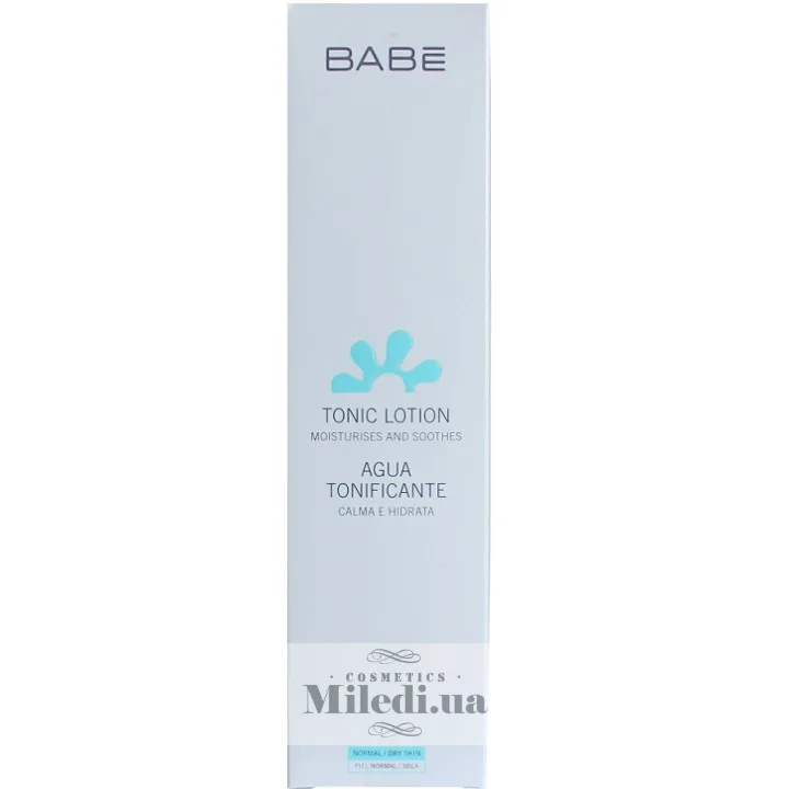 Тоник для лица без спирта Увлажнение и смягчение Babe Laboratorios Tonic Lotion 250 мл