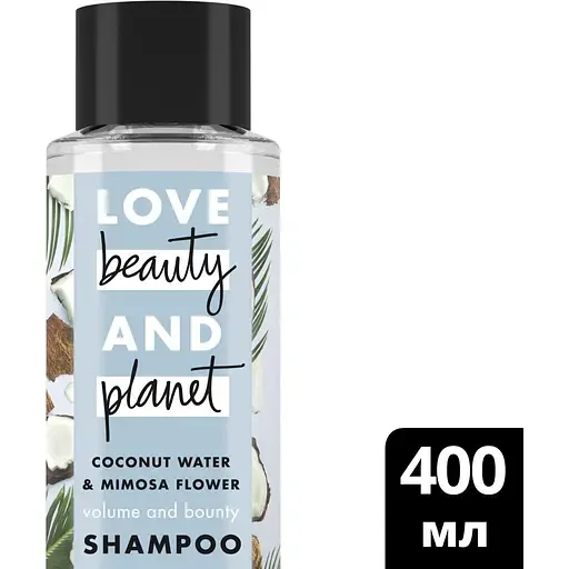 Шампунь Love Beauty And Planet Об'єм та щедрість 400 мл