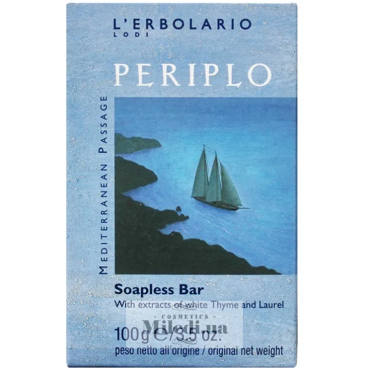 Нелужне мило Навколосвітня плавання L`Erbolario Periplo Sapone non Sapone 100 г