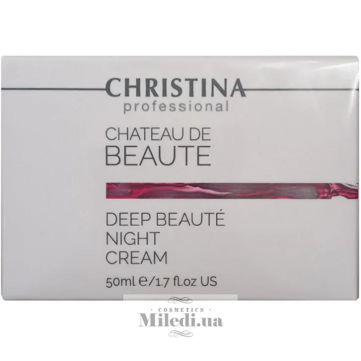 Нічний відновлювальний крем Christina Chateau de Beaute Deep Beaute Night Cream 50 мл