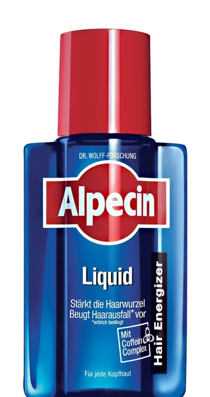 Тонік чоловічий від випадіння волосся Alpecin Liquid з кофеїном для шкіри голови 75 мл (21202)