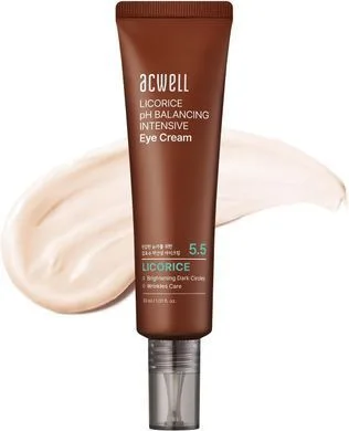 Acwell Licorice Eye Cream – крем під очі для освітлення та еластичності 30 мл