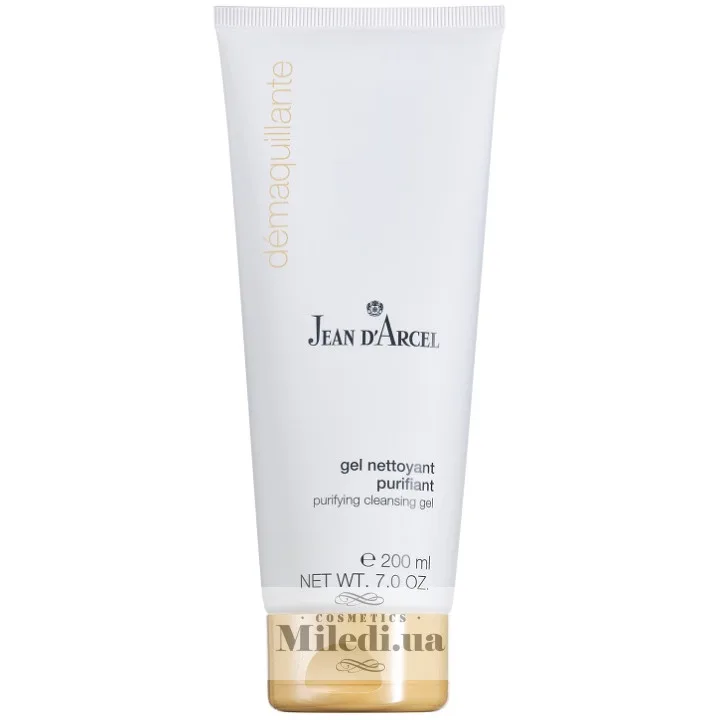 Очищаючий гель для жирної шкіри обличчя Jean d'Arcel Purifying Cleansing Gel 200 мл