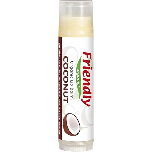 Органічний бальзам для губ Friendly Organic Кокос 4.25 г