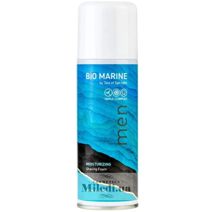 Пінка для гоління для чоловіків Sea of Spa Bio Marine Moisturizing Shaving Foam 180 мл