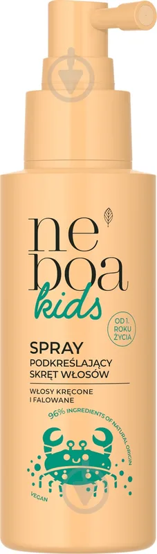 Спрей NEBOA Kids для формування кучерів 100 мл