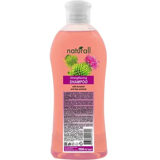 Шампунь Natural Spa з екстрактом реп'яха та хмелю, 1 л