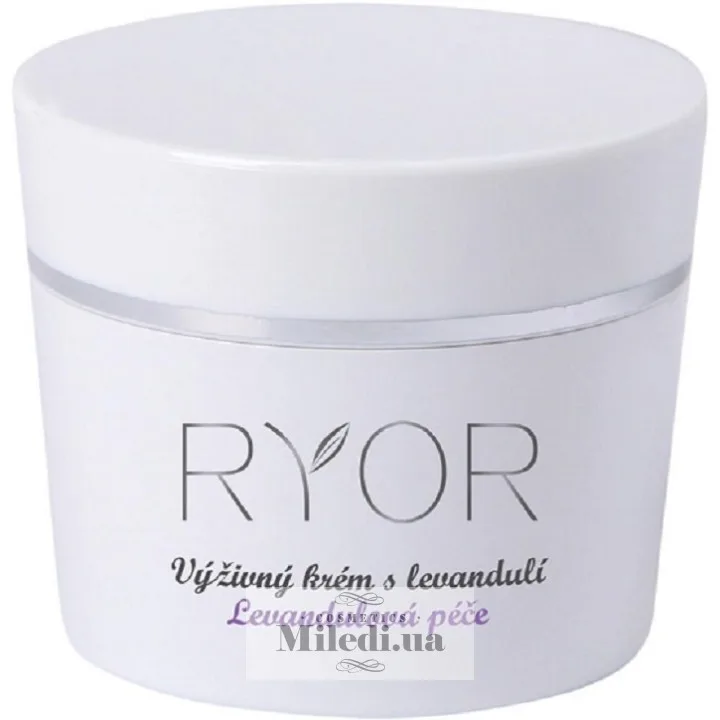 Поживний крем для обличчя з лавандою Ryor Nourishing Cream Lavender 50 мл