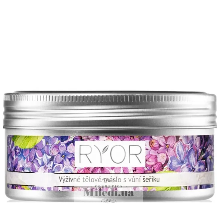 Поживне масло для тіла з ароматом бузку Ryor Nourishing Body Butter with Lilac Aroma 200 мл