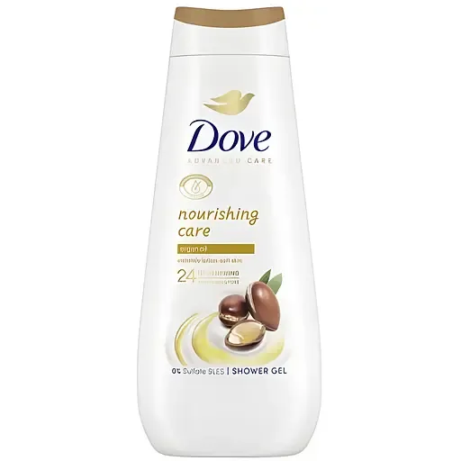 Крем-гель для душу Dove З дорогоцінними оліями 400 мл
