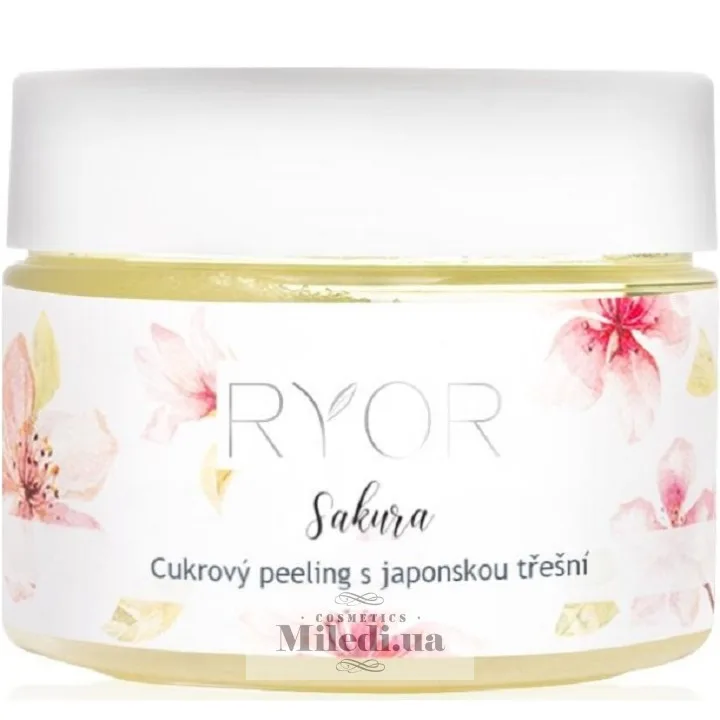 Цукровий пілінг для тіла з японською вишнею Ryor Sugar Peeling Japanese Cherry Blossom 325 мл