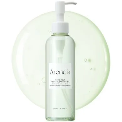 ARENCIA Pore Melt Mochi Cleansing Oil – гідрофільна олія з рисовими висівками 200 мл