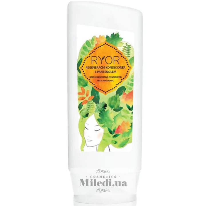 Регенеруючий кондиціонер для волосся з пантенолом Ryor Herbal Regenerating Conditioner Panthenol 200 мл