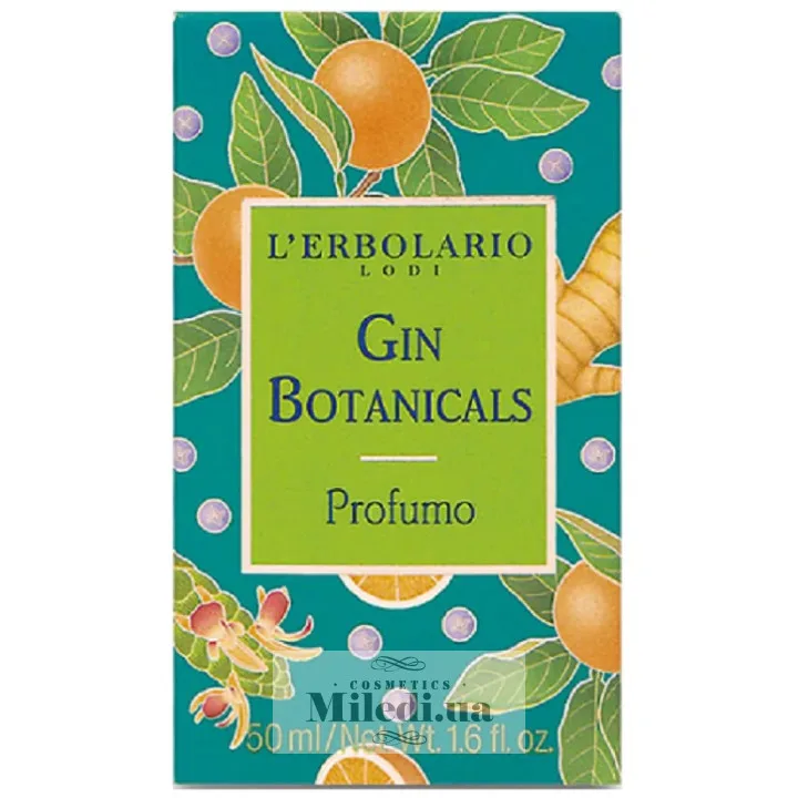 Парфумована вода Джин Ботанікалс L'Erbolario Profumo Gin Botanicals 50 мл