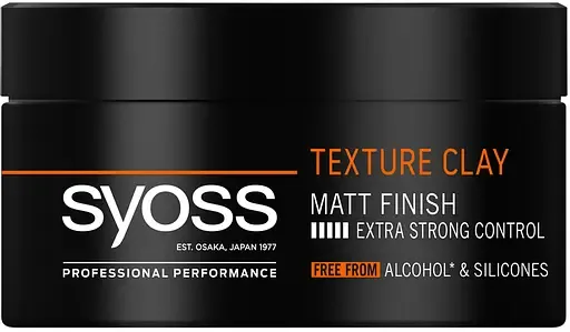 Глина текстуруюча для волосся Syoss Texture Clay Фіксація 5, 100 мл