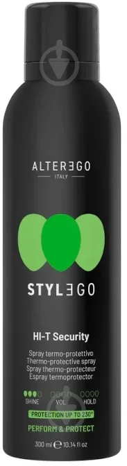 Спрей ALTER EGO термозахисний із блиском STYLEGO PROTECT Hi-T Security 300 мл