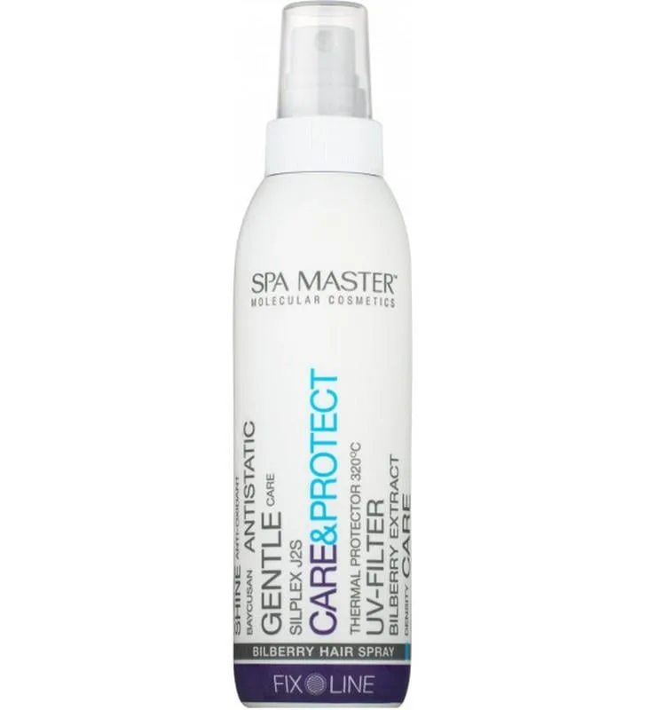 Спрей для догляду за волоссям Spa Master Prof FIX LINE 124 SM чорничний 200 мл