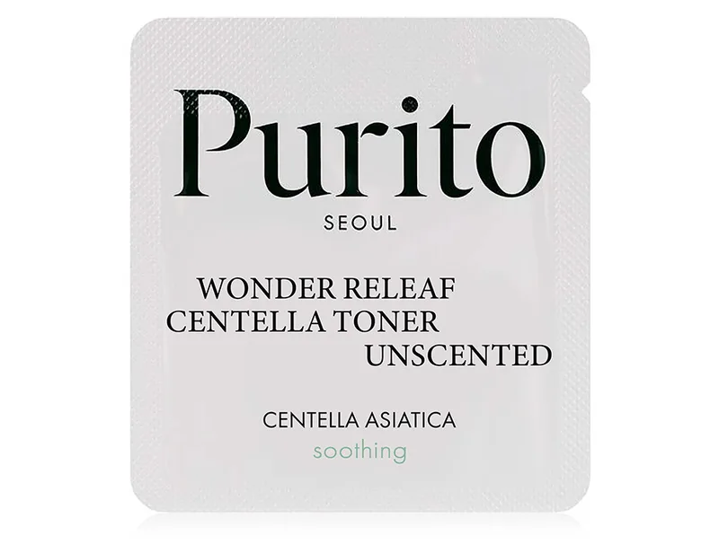 Безолійний заспокійливий тонер для обличчя з центелою Purito Seoul Wonder Releaf Centella Toner Unscented
