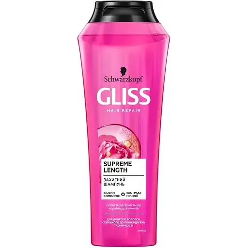 Захисний шампунь Gliss Supreme Length