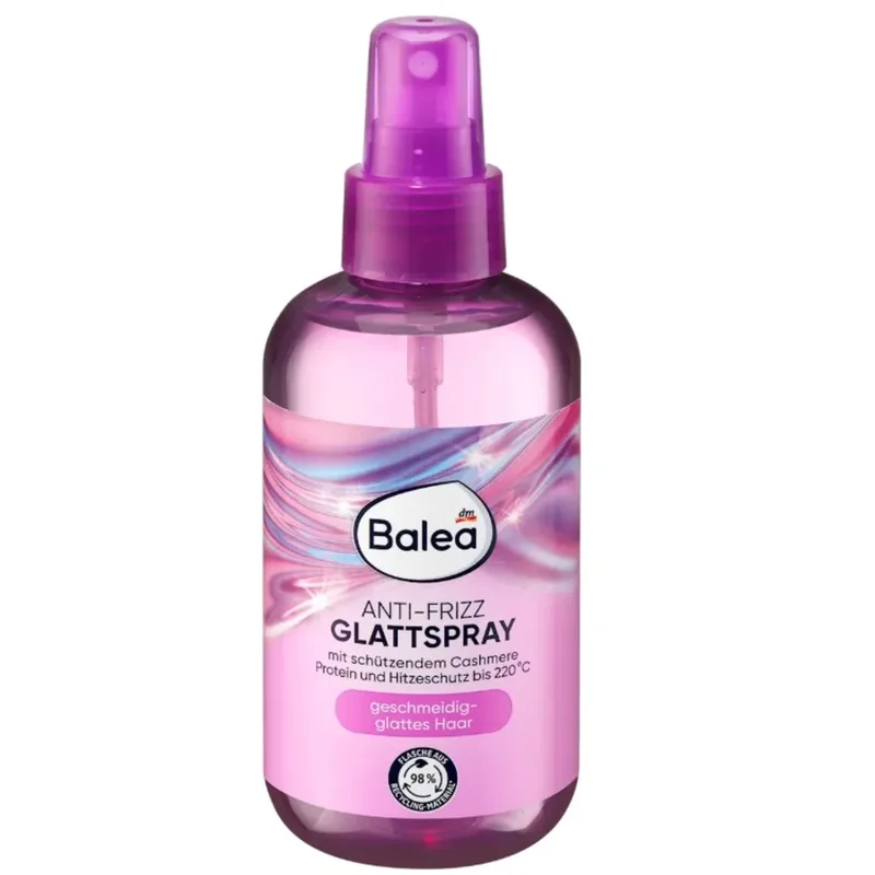 Спрей-термозахист Balea Anti-Frizz Glatt Spray для неслухняного волосся 200 мл