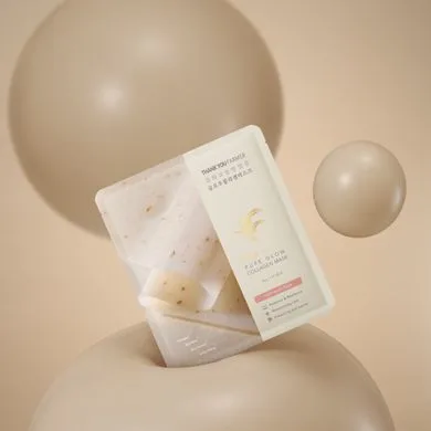 THANK YOU FARMER Rice Pure Glow Collagen Mask – гелева маска з екстрактом рису 1 шт.