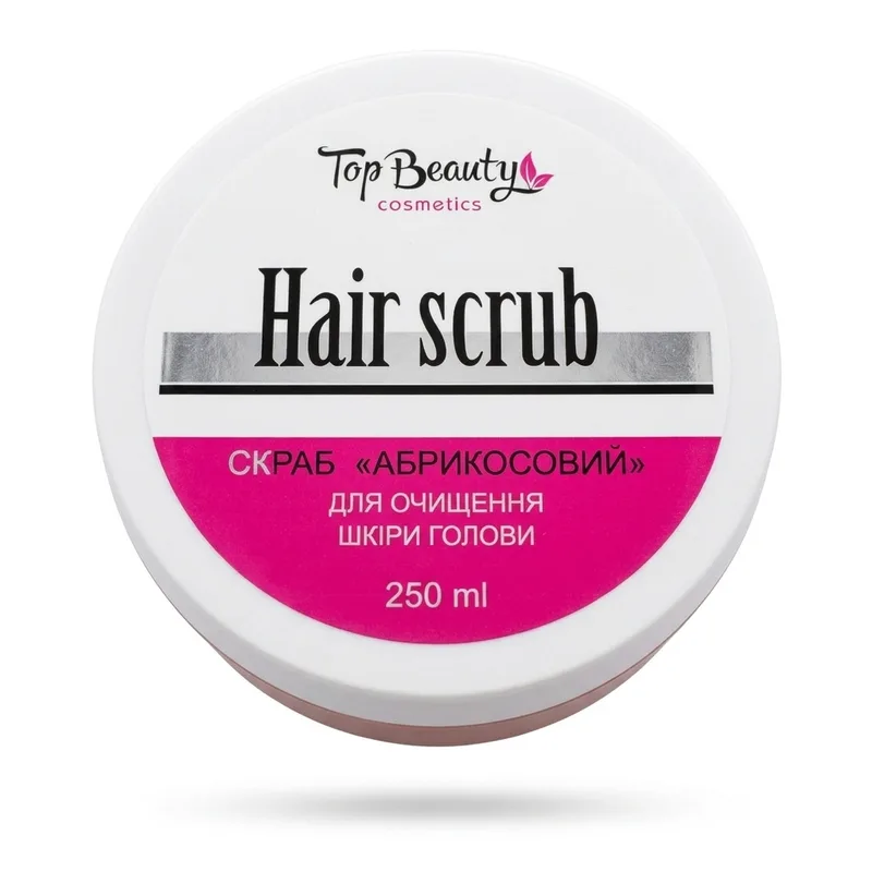 Скраб-пілінг для шкіри голови Top Beauty Hair Scrub Абрикосовий 250 мл (TB-2)
