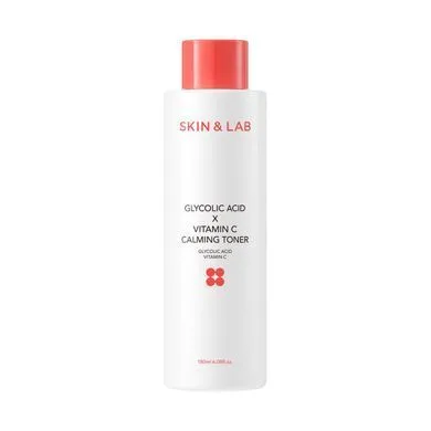 SKIN&LAB Glycolic Acid × Vitamin C Calming Toner – заспокійливий тонер з гліколевою кислотою та вітаміном C 180 мл.
