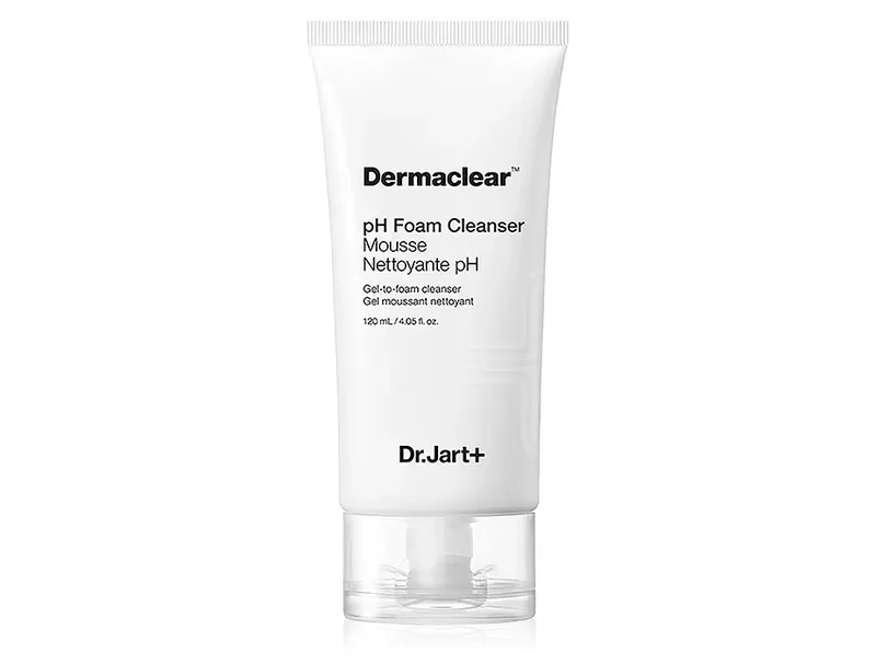 Гель-пінка для вмивання Dr. Jart+ Dermaclear pH Foam Cleanser, 120мл