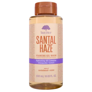 Tree Hut Santal Haze Foaming Gel Wash – гель для душу з ароматом гвоздики, сандалового дерева та кедра 532 мл
