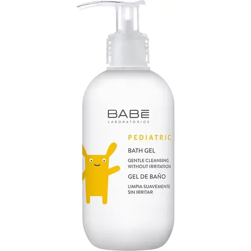 Дитячий гель для душу Babe Laboratorios Pediatric гіпоалергенний у тревел форматі 100 мл