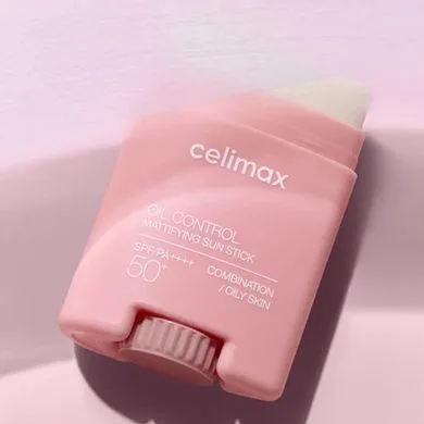 Celimax Oil Control Mattifying Sun Stick – матуючий сонцезахисний стік SPF50+ PA++++