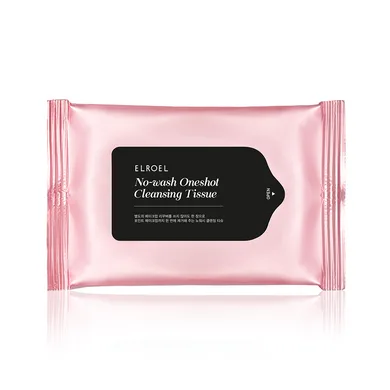 ELROEL No-Wash Oneshot Cleansing Tissue – очищуючі серветки для зняття макіяжу і SPF 10 шт