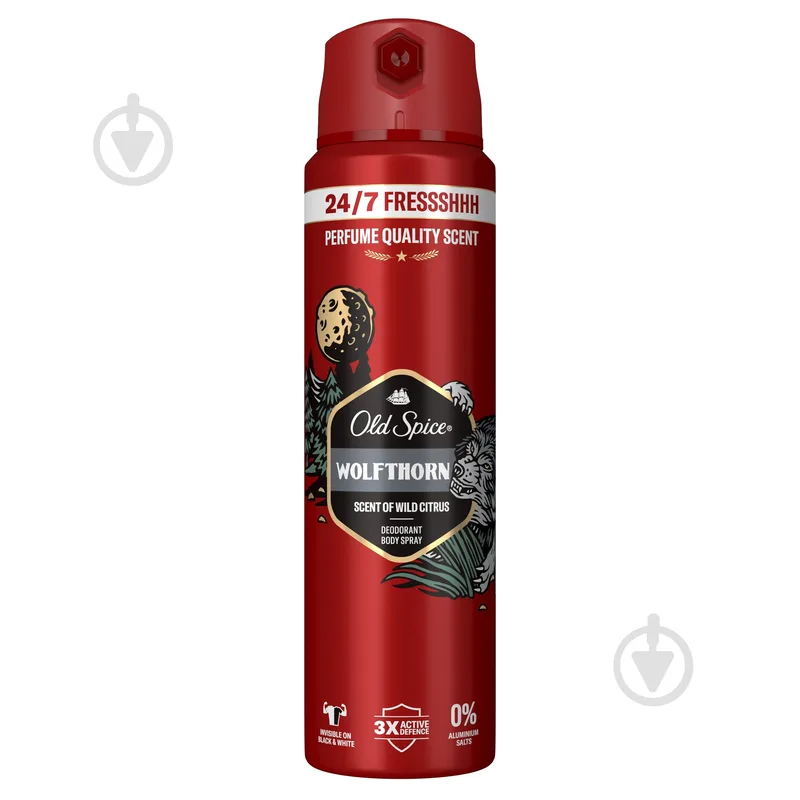 Дезодорант-спрей Wolfthorn 150 мл Old Spice (365958748)