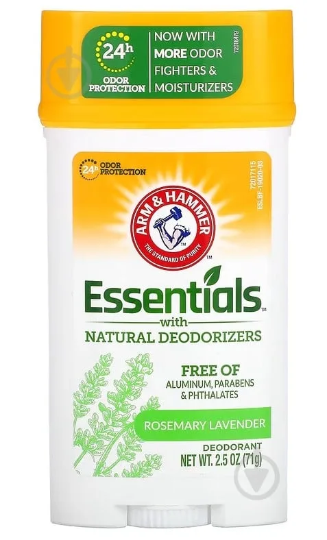 Антиперспірант для жінок Arm & Hammer Essentials розмарин/лаванда 71 мл