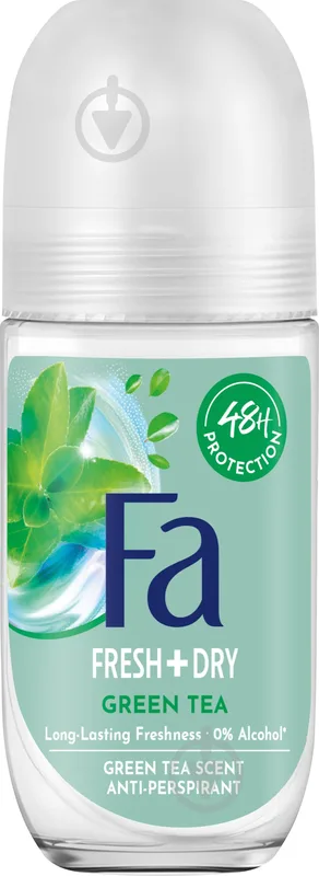 Антиперспірант-ролик Fa Fresh&Dry Аромат зеленого чаю 50 мл
