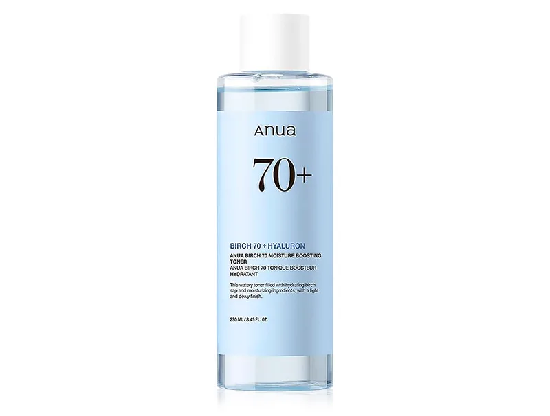 Зволожуючий тонер-бустер для обличчя з березовим соком Anua Birch 70 Moisture Boosting Toner, 250мл