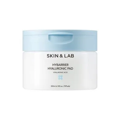 SKIN&LAB Hybarrier Hyaluronic Pad – зволожувальні педи з гіалуроновою кислотою (70 штук)