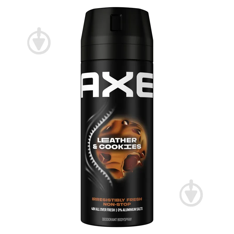 Дезодорант-спрей для тіла Axe Leather&Cookies для чоловіків 150 мл