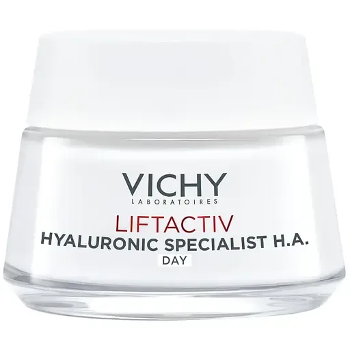 Розгладжуючий крем для обличчя Vichy Liftactiv H. A. з гіалуроновою кислотою для корекції зморшок для сухої шкіри 50 мл