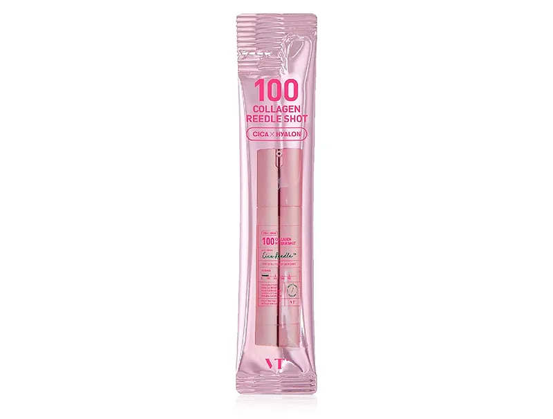 Сироватка-бустер для пружності обличчя з мікроголками та колагеном VT Cosmetics Collagen Reedle Shot 100, 2мл