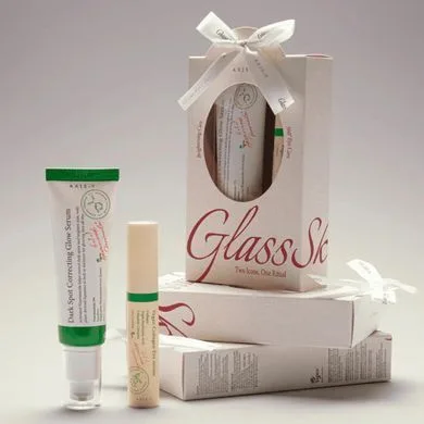 AXIS-Y Glass Skin Duo Set – подарунковий набір сироватка та крем під очі (повнорозмірні)