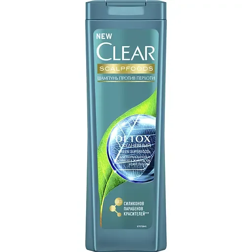 Шампунь-детокс проти лупи Clear на кожен день 400 мл