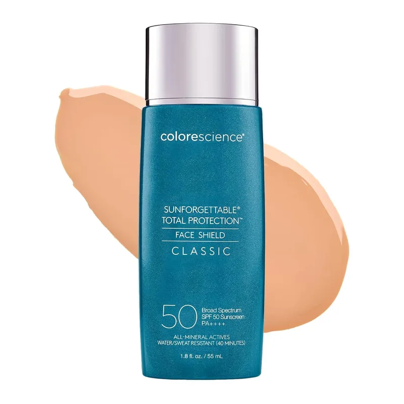 Сонцезахисний крем для обличчя Colorescience Total Protection Face Shield SPF 50 Мінеральна формула 55 мл