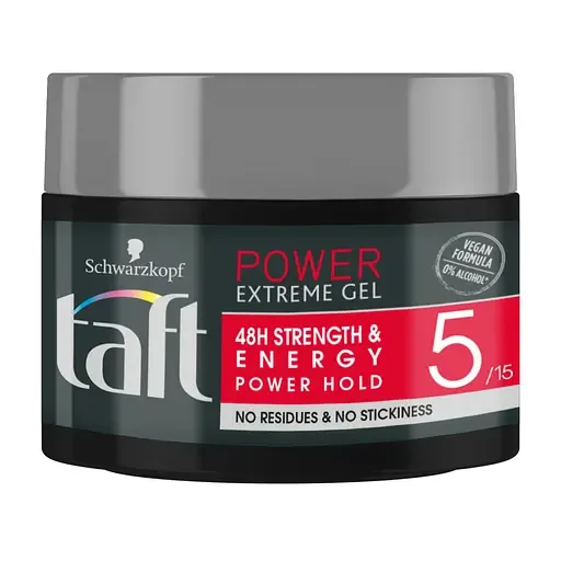 Гель для волосся Taft Power Extreme Фіксація 5, 250 мл