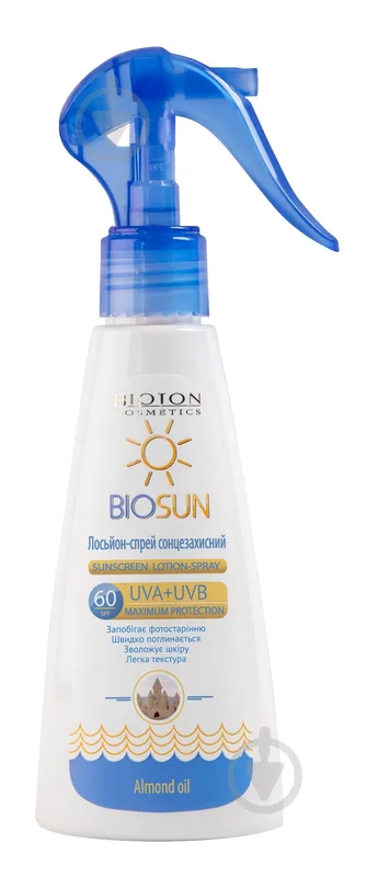 Лосьйон сонцезахисний Bioton BIOSAN SPF 60 150 мл