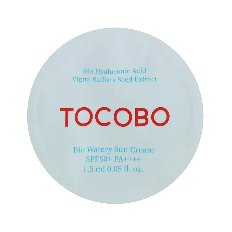 Крем сонцезахисний для обличчя TOCOBO Bio Watery Sun Cream SPF50+ PA++++ 1,5 мл (2503923961)