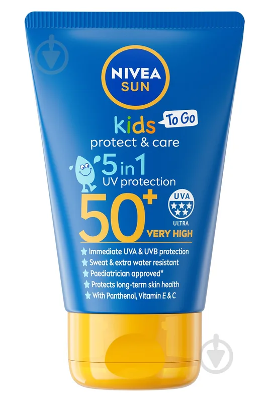 Лосьйон Nivea SUN Kids Захист та догляд SPF 50+ 50 мл