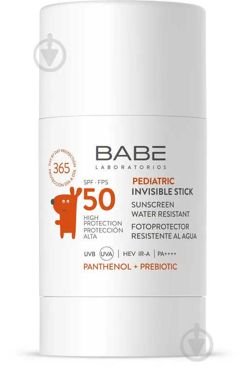 Стік BABE Laboratorios дитячий з пантенолом SPF 50 30 г