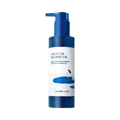 ROUND LAB Birch Juice Moisturizing Peeling Cleansing Oil – гідрофільна олія з березовим соком 200 мл